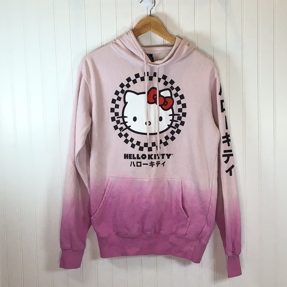 Sanrio | Hello Kitty Ombré Hoodie Pink/Purple Size Small - Picture 3 of 10